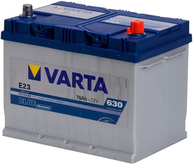 Acumulator auto Varta Blue Dynamic E23 70Ah 630A
