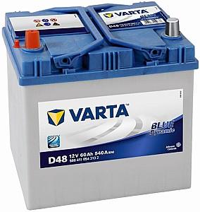 Acumulator auto Varta Blue Dynamic D48 60Ah 540A