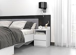 Noptiera TopEshop Malwa M1 Alb