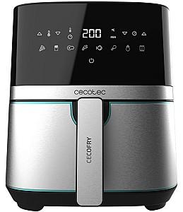 Friteuza cu aer cald Cecotec Cecofry Full Inox 5500 Pro Inox/Black