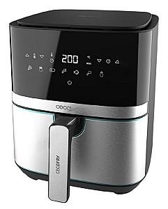 Friteuza cu aer cald Cecotec Cecofry Full Inox 5500 Pro Inox/Black