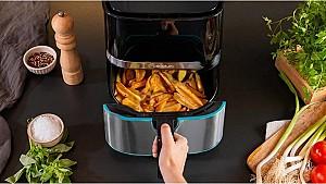 Friteuza cu aer cald Cecotec Cecofry Full Inox 5500 Pro Inox/Black
