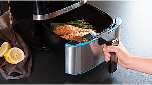Friteuza cu aer cald Cecotec Cecofry Full Inox 5500 Pro Inox/Black