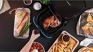 Friteuza cu aer cald Cecotec Cecofry Full Inox 5500 Pro Inox/Black