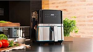 Friteuza cu aer cald Cecotec Cecofry Full Inox 5500 Pro Inox/Black