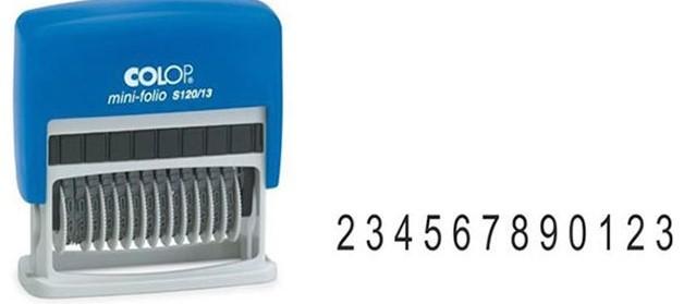 Stampila COLOP MINI-folio S 120/13