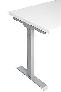 Masa de birou CUSTÓ FlexiDesk Alb/Antracit (Gri) 120x70 cm