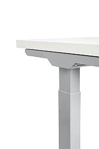 Masa de birou CUSTÓ FlexiDesk Alb/Antracit (Gri) 120x70 cm