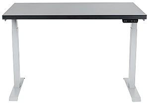 Masa de birou CUSTÓ FlexiDesk Negru/Antracit (Gri) 180x70 cm