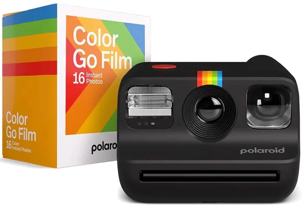 Aparat foto instant Polaroid Instant Camera GO Gen 2 Everything Box + Color Films 16 Sheets Black