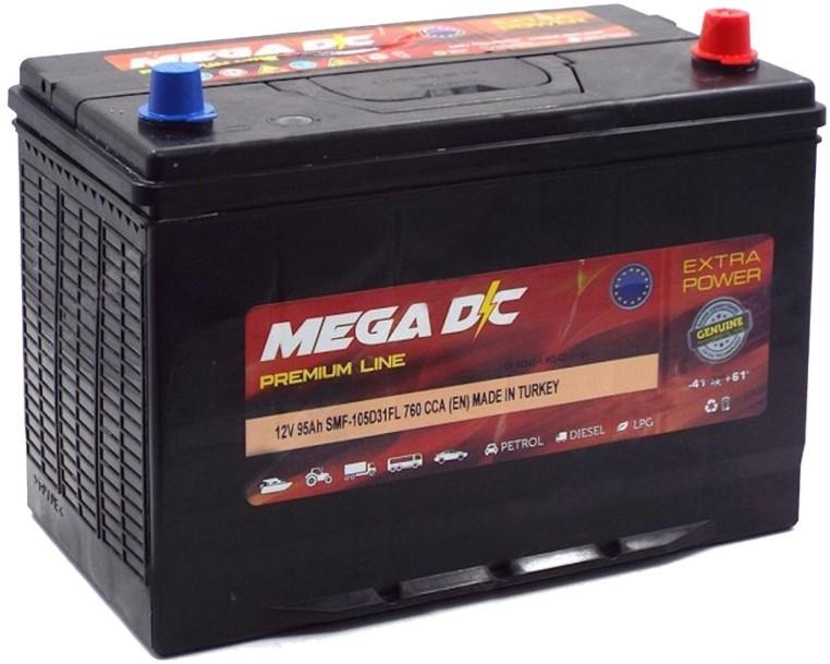 Acumulator auto MEGA Dc 95Ah 790A (stânga)