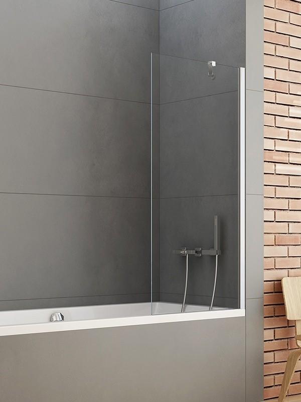Paravan pentru cada New Trendy Soleo Bathtub Screen Hinged 90x140cm  (15613)