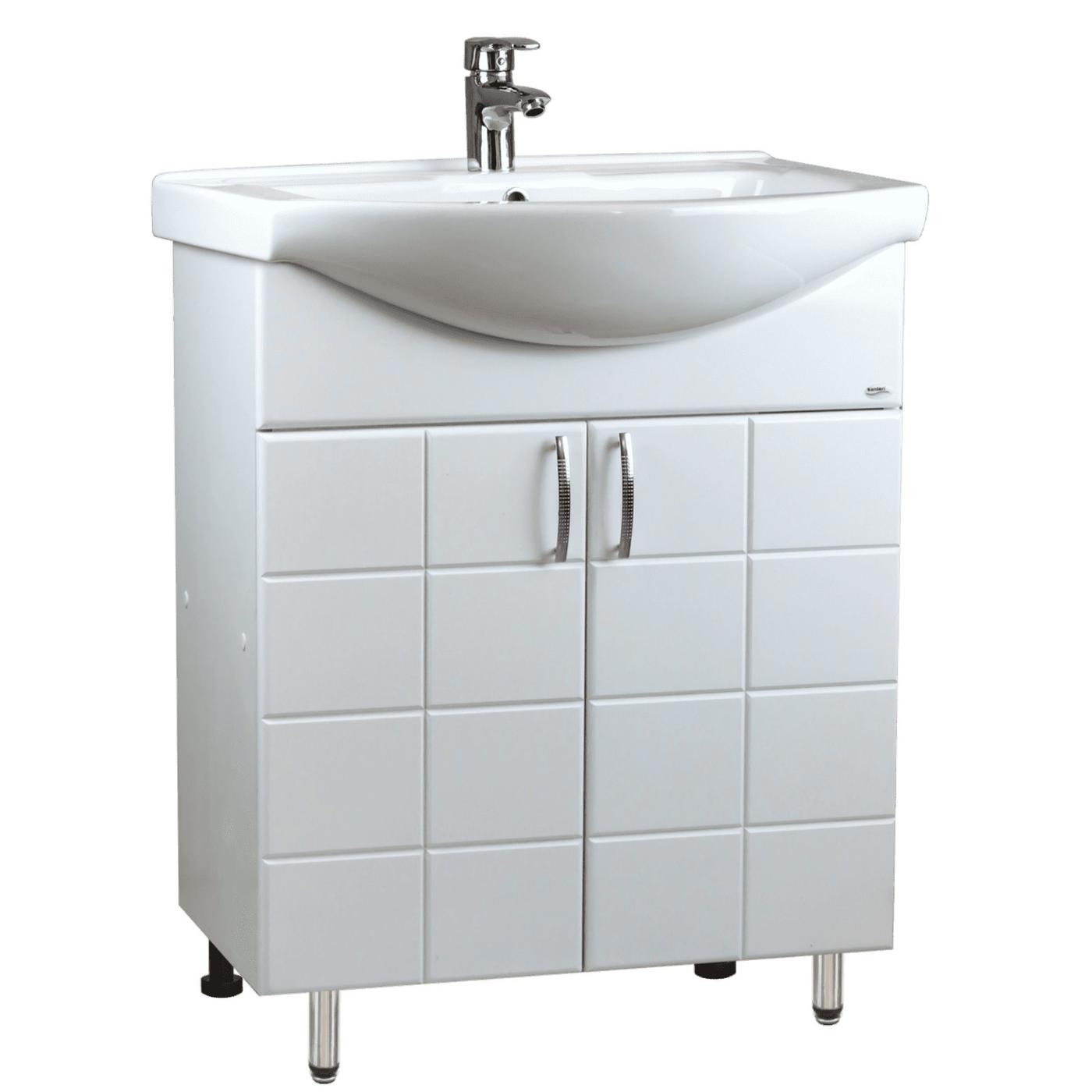 Dulap sub lavoar S-M Domino 50 white
