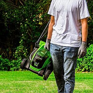 Masina de tuns iarba Greenworks GD24LM33 24Vx4Ah