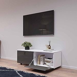 Tumba pentru televizor Mobildor Lux ZEN 1.2m Alb/Antracit