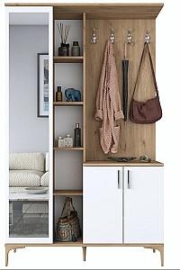 Antreu Mirage Meble EA109 Nuc (Maro)Alb