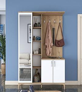 Antreu Mirage Meble EA109 Nuc (Maro)Alb
