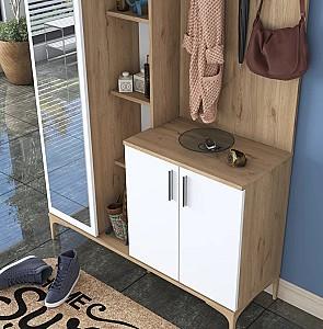 Antreu Mirage Meble EA109 Nuc (Maro)Alb