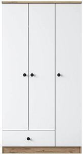 Dulap Mirage Meble BA117 3D1S Nuc(Maro)/Alb
