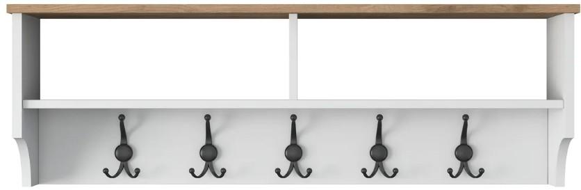 Cuier Mirage Meble P2 White/Walnut