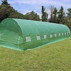 Seră de tip tunel Tehno Ms 10x3x2,25m / Ø26mm / 2 uși