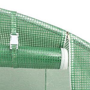 Seră de tip tunel Tehno Ms 6x3x2.25m / Ø26mm / 2 uși