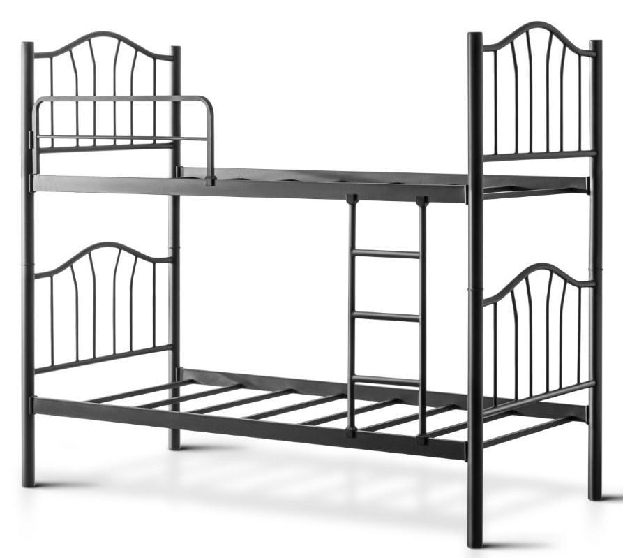Pat copii Evger R-25 90x200cm Negru