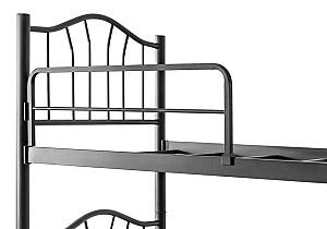 Pat copii Evger R-25 90x200cm Negru