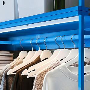 Cuier IKEA Platsa 80x40x120 Albastru