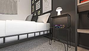Pat Mobhaus Tajgi 140x200 Negru