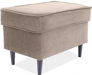 Bancheta Signal Ron Velvet Beige/Wenge