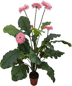 Flori artificiale OEM/ODM Gerbera Jamesonii 70cm Green/Pink