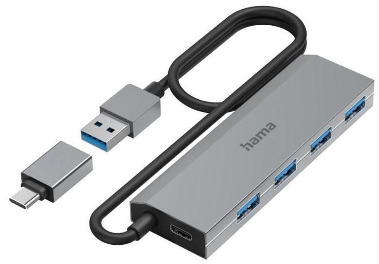Adaptor de retea Hama 200138 USB Hub