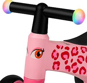 Bicicleta fara pedale Lionelo Lionelo Sammy Pink Rose