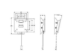 Suport pentru televizor Multibrackets M VESA WALLMOUNT TILT 100