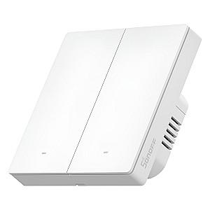 Intrerupator inteligent Sonoff M5 2-Gang White