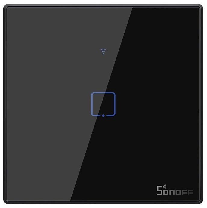Intrerupator inteligent Sonoff TX Series 1-Gang Black