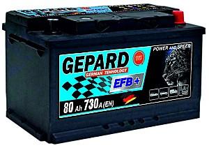 Acumulator auto GEPARD 80Ah EFB START STOP 730A