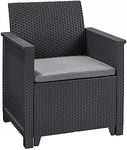 Set mobila de gradina Keter Elodie 2 Set Graphite/Coolgrey (246158)