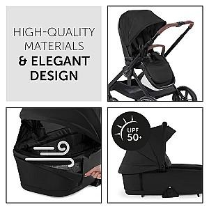 Carucior 2 in 1 Hauck Walk N Care Air Set Black