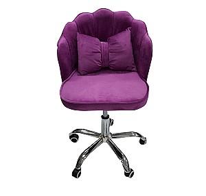 Fotoliu de birou MG-Plus 6833 (velour 31) Violet