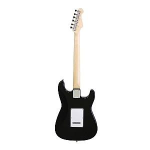 Chitara electrica Aria STG-004-L BK Black pentru Stangaci