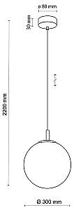 Lustra TK Lighting Cadix 6345 Gold