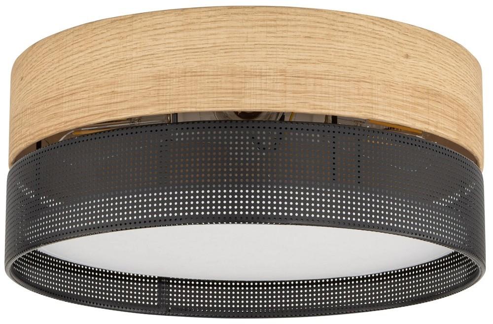 Lustra TK Lighting Nicol 4800 Black/Brown