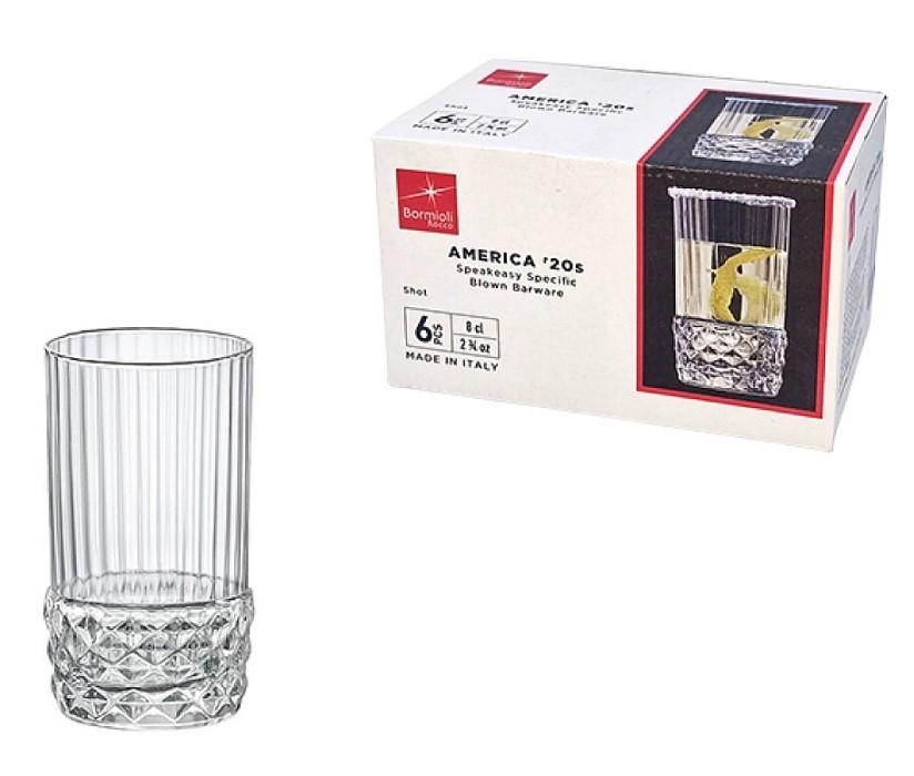 Pahare Bormioli Rocco America '20s 80 ml