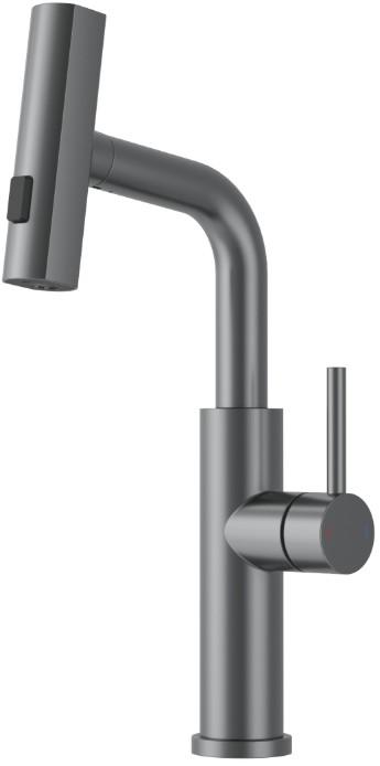 Robinet bucatarie Backer PAX 3228 GUN GREY