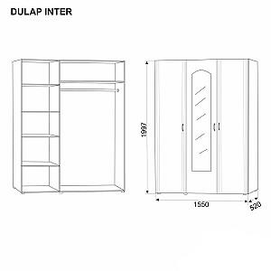 Dulap Ambianta Inter Alb Samoa