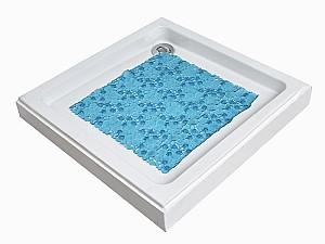 Covoras de baie Tendance Bubbles Verde-Albastru