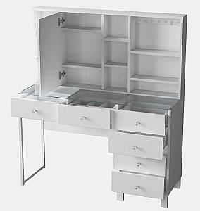 Masa de machiaj Mirage Meble BJ140 Alb