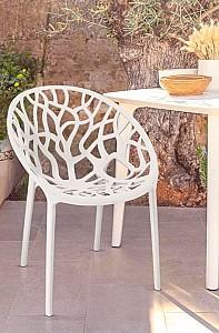 Scaun terasa Sunrise C-58 PP White